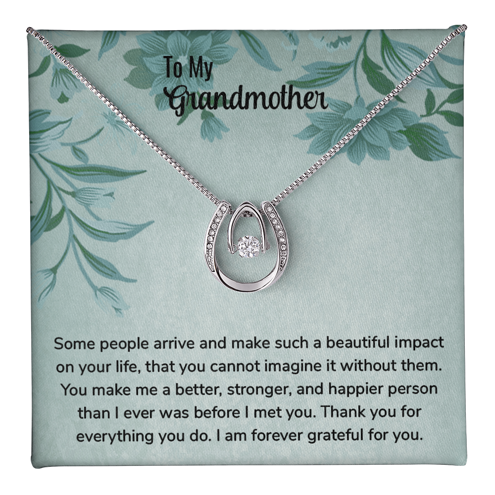 To My Grandmother - Lucky In Love Necklace