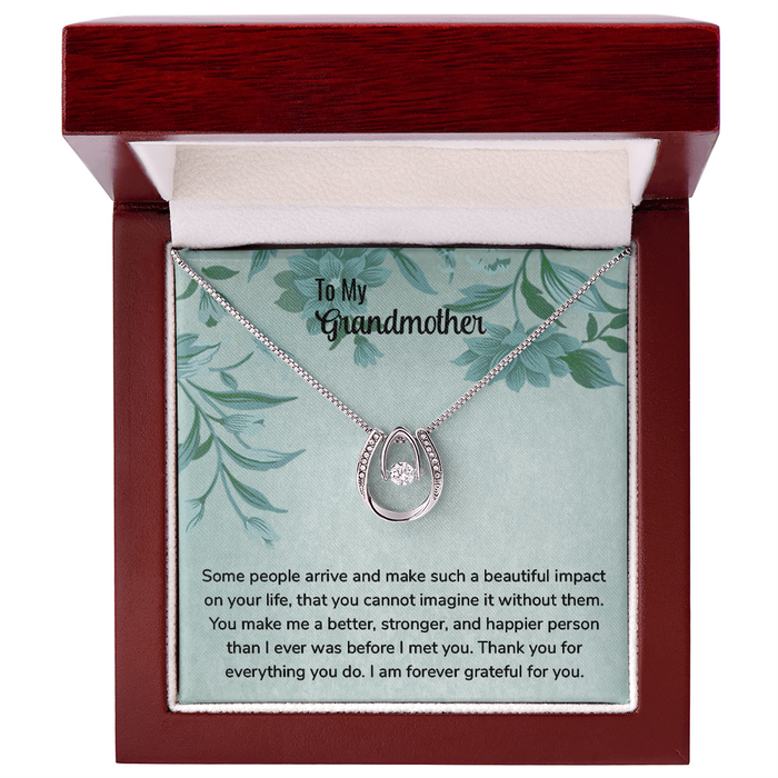 To My Grandmother - Lucky In Love Necklace