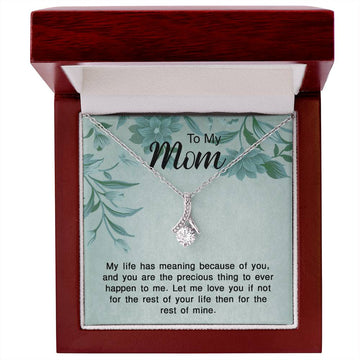 To My Mom - Alluring Beauty Necklace