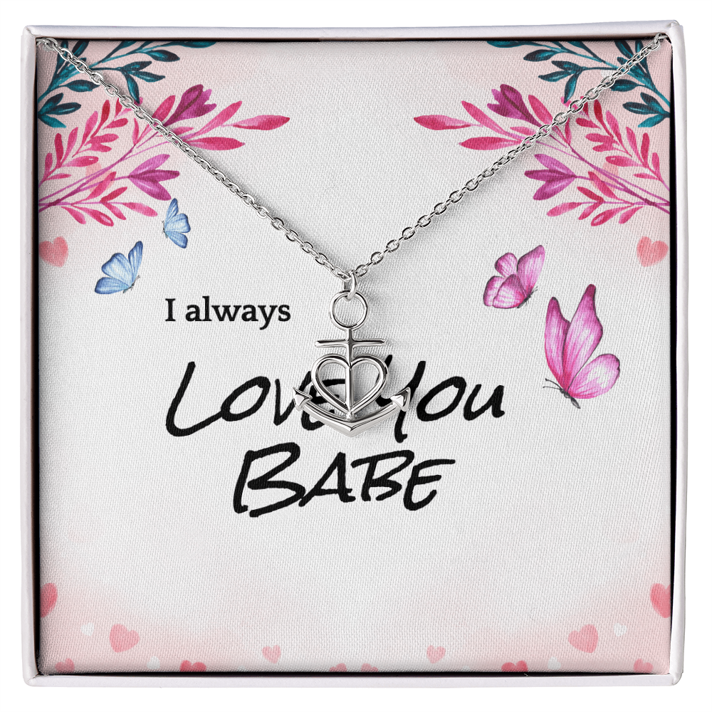 Anchor Pendant Necklace